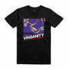 Streetwear on Demand 8 BIT VINSANITY TEE BLACK