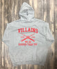 WE ARE VILLAINS WE GO HARDER HOODIE GREY / RED