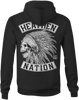 HEATHEN CHIEF HOODIE BLACK