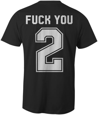 HEATHEN FU2 TEE SHIRT BLACK