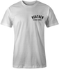 HEATHEN TRADEMARK TEE SHIRT WHITE