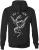 HEATHEN SNAKE & DAGGERS HOODIE BLACK