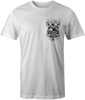 HEATHEN SPADE TEE SHIRT WHITE