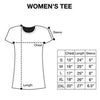 InkAddict WOMENS TATTOO MODEL SLIM FIT TEE BLACK / CHROMA