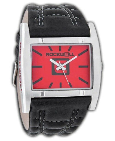 ROCKWELL THE APOSTLE WATCH RED/BLACK LEATHER