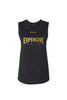 InkAddict WOMENS EXPENSIVE SKIN MUSCLE TANK BLACK/GOLD