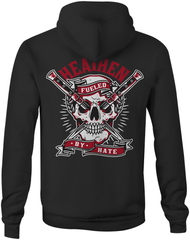 HEATHEN FUELED BY HATE HOODIE BLACK