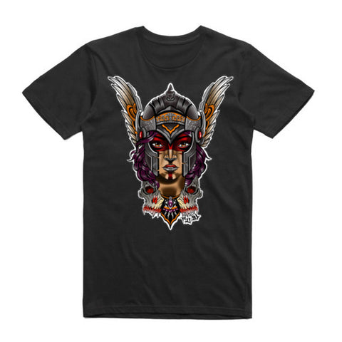 Art Society x Retro Kings VALKYRIE TEE BLACK