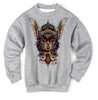 Art Society x Retro Kings VALKYRIE CREW SWEATSHIRT GREY