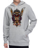 Art Society x Retro Kings VALKYRIE HOODIE GREY