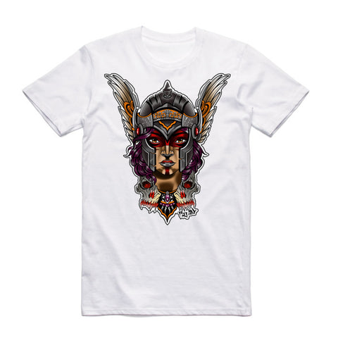 Art Society x Retro Kings VALKYRIE TEE WHITE